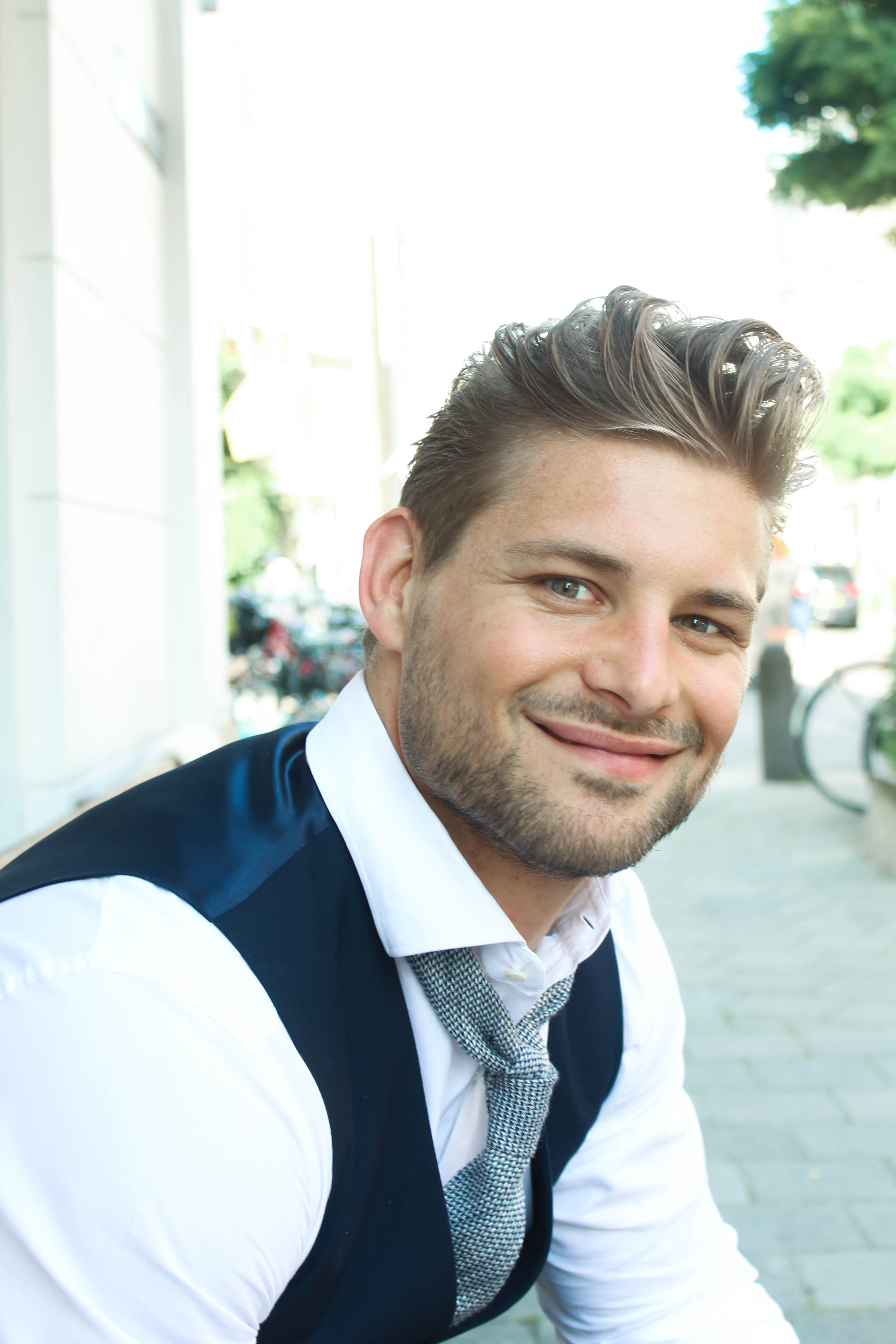 Publiek profiel foto (geblurd)