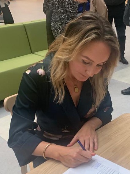 Publiek profiel foto (geblurd)