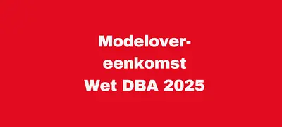 Modelovereenkomst wet DBA